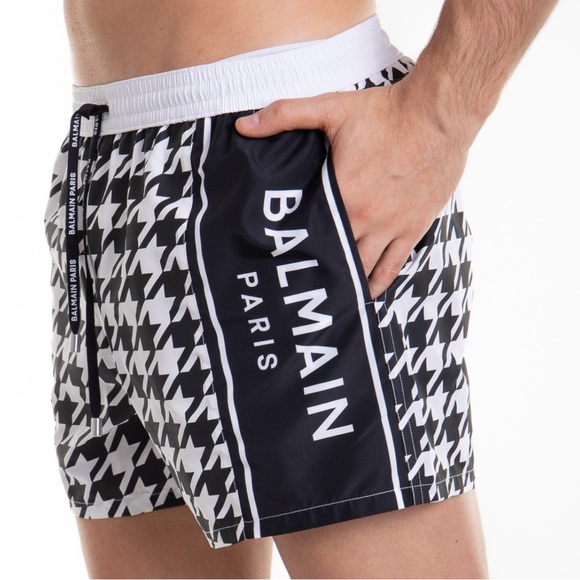 BALMAIN***Houndstooth Men’s Swim Shorts**Med***$780 - Picture 4 of 4